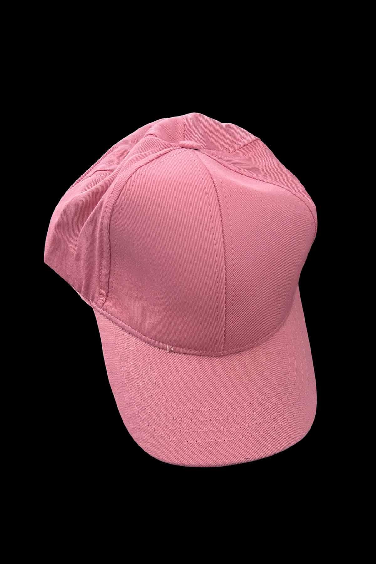 Açık Pembe Renk Unisex Şapka