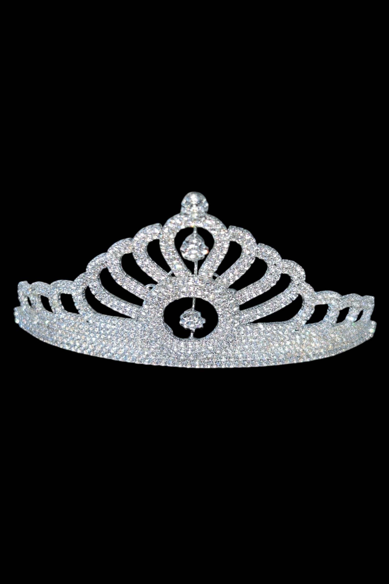 Zirkon Taşlı Gelin/Kına/Nişan/Söz Tasarım Taç