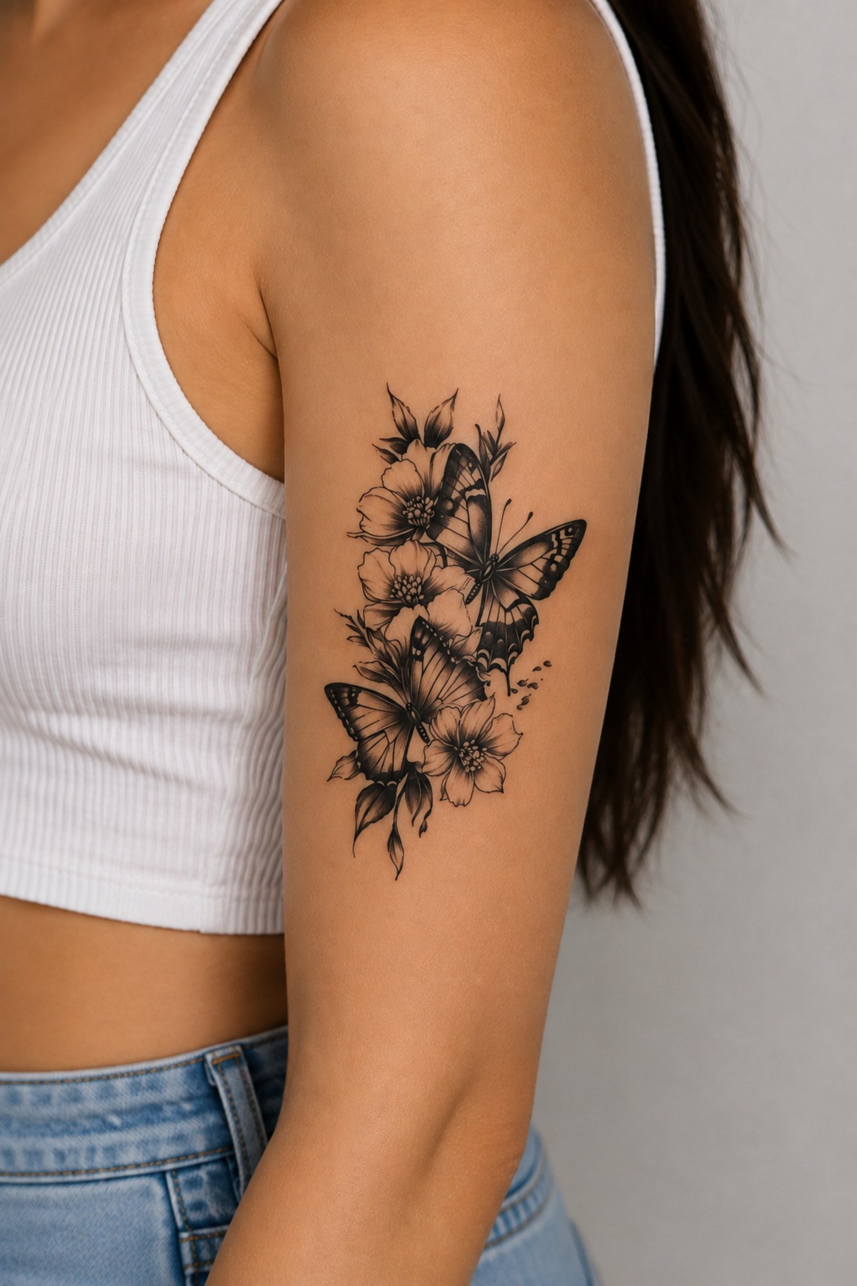 Kelebekler Geçici Dövme Tattoo