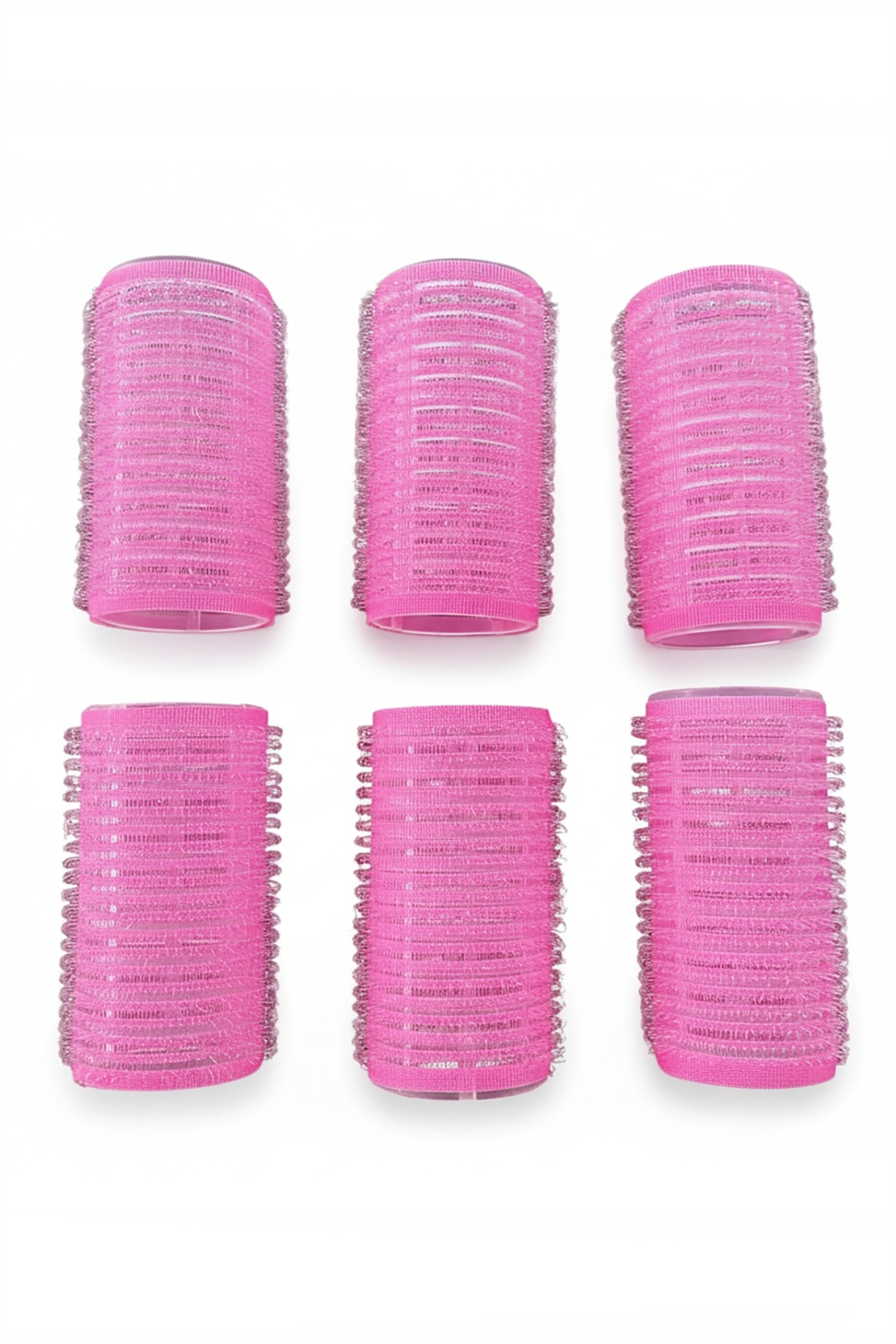 Pembe Renk 6lı Küçük Boy Bigudi Set