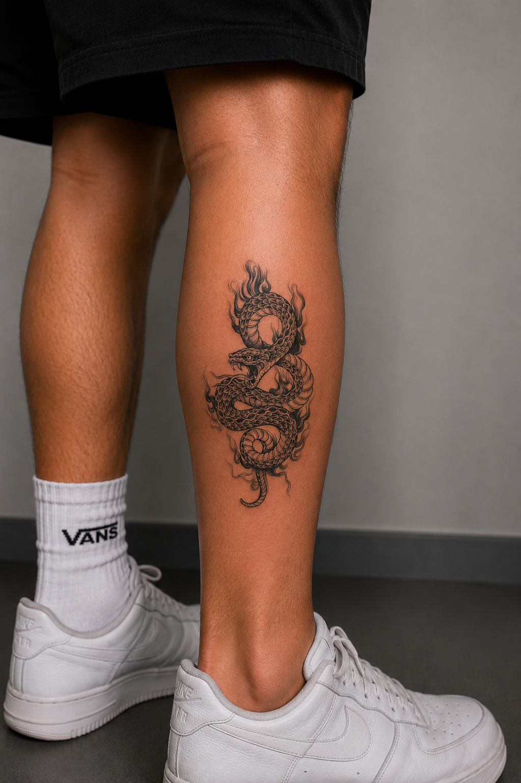 Yılan Geçici Dövme Tattoo