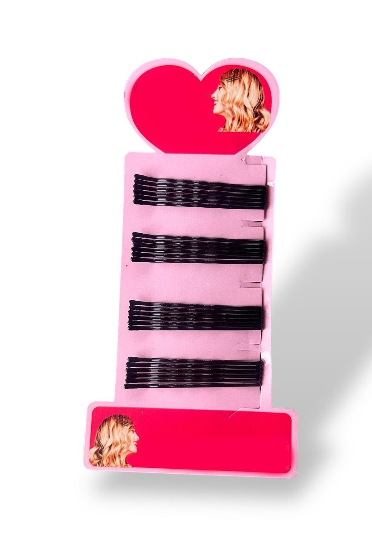 24lü Siyah Renk Tel Toka