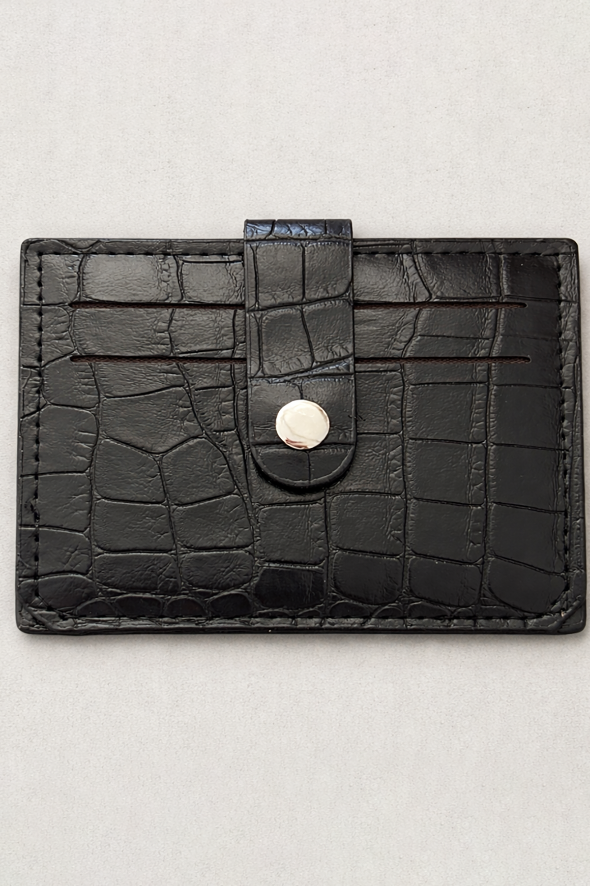 Siyah Renk Deri Kartlık/Cüzdan