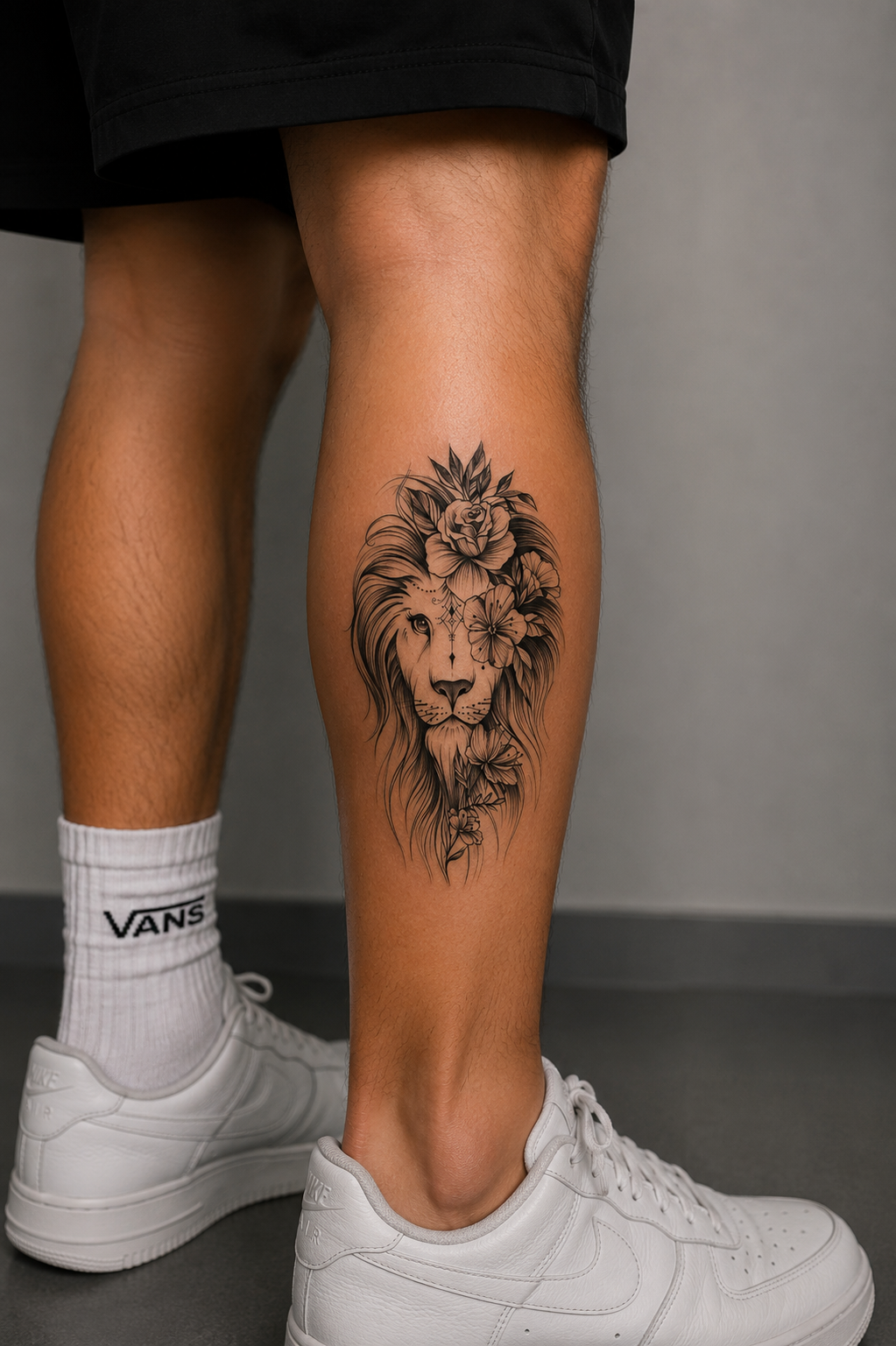 Aslan Dövme Geçici Tattoo