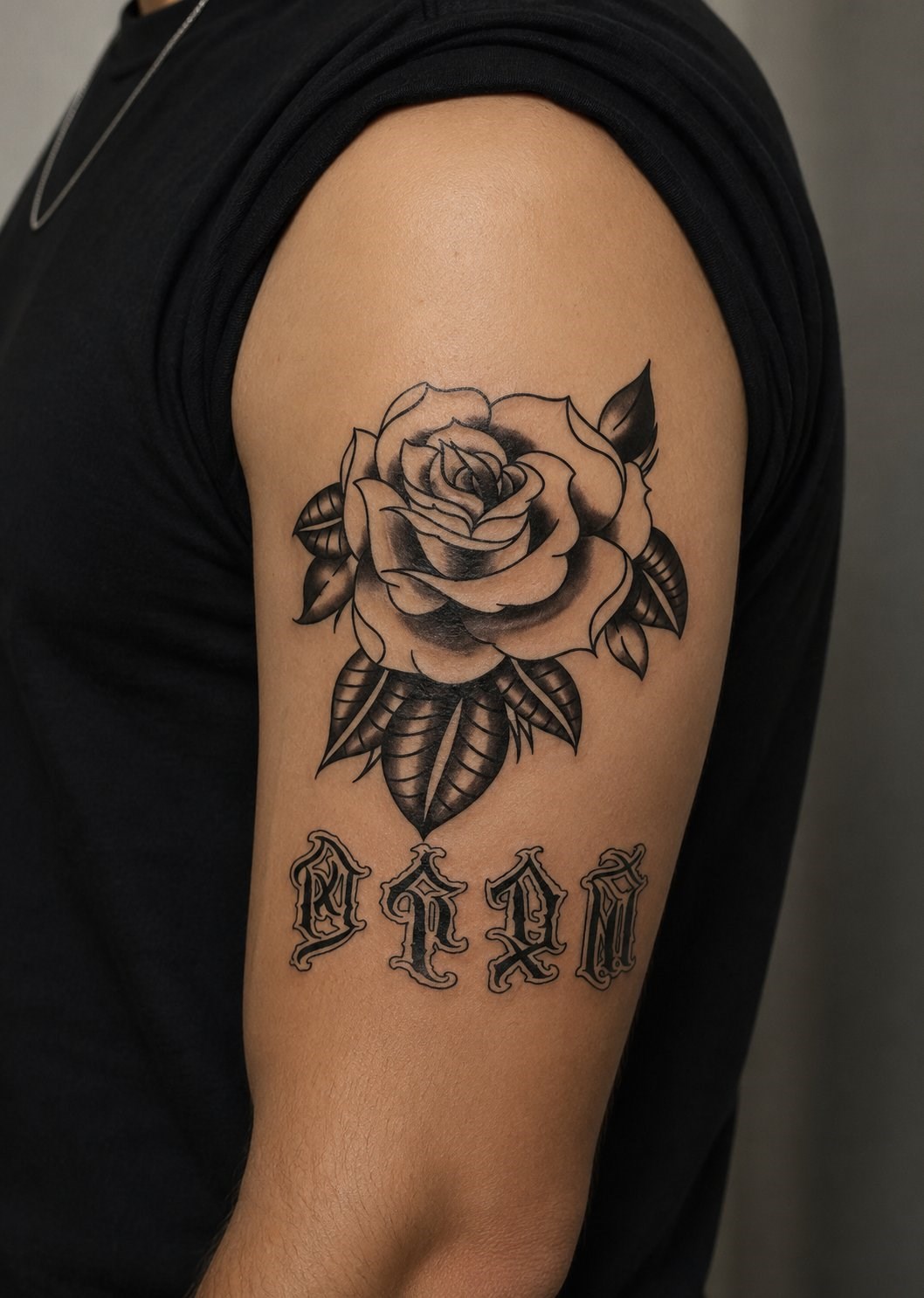 Gül Geçici Dövme Tattoo