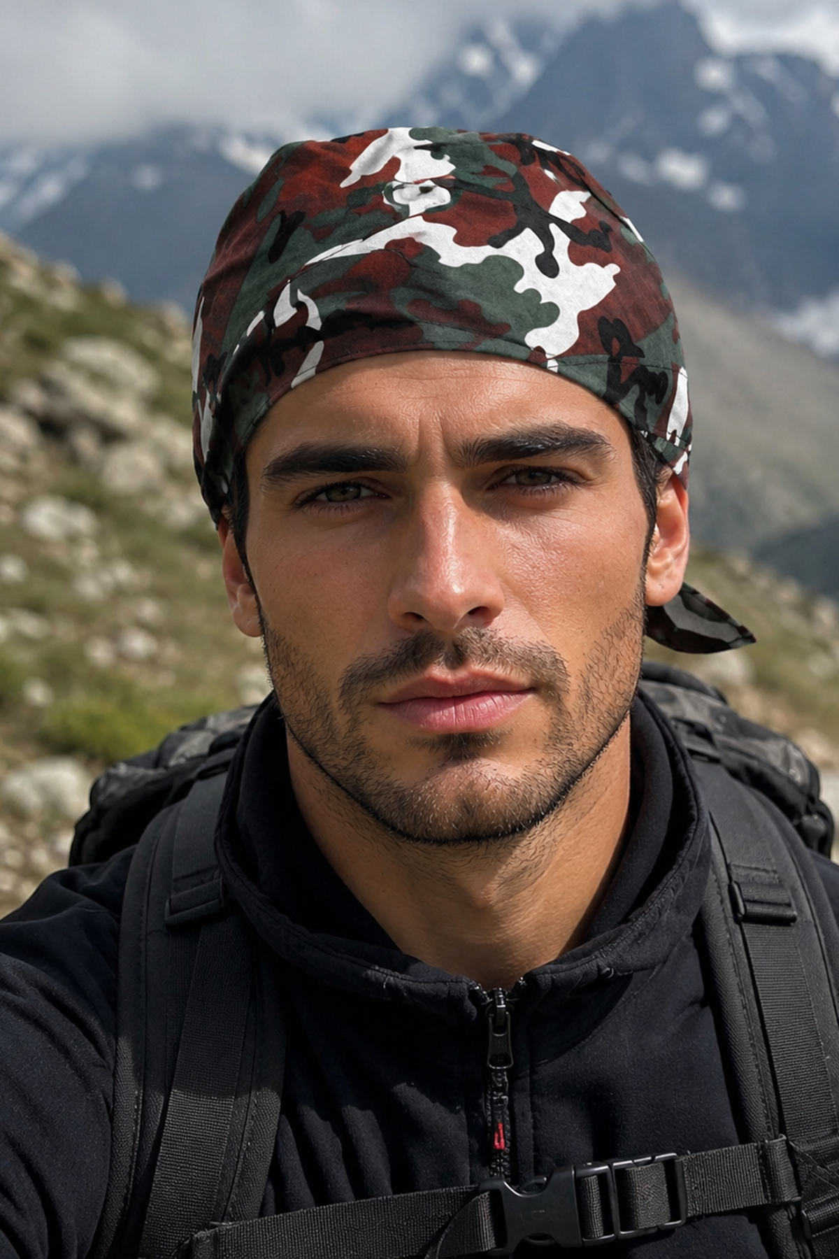 Kamuflaj Desenli  Bandana