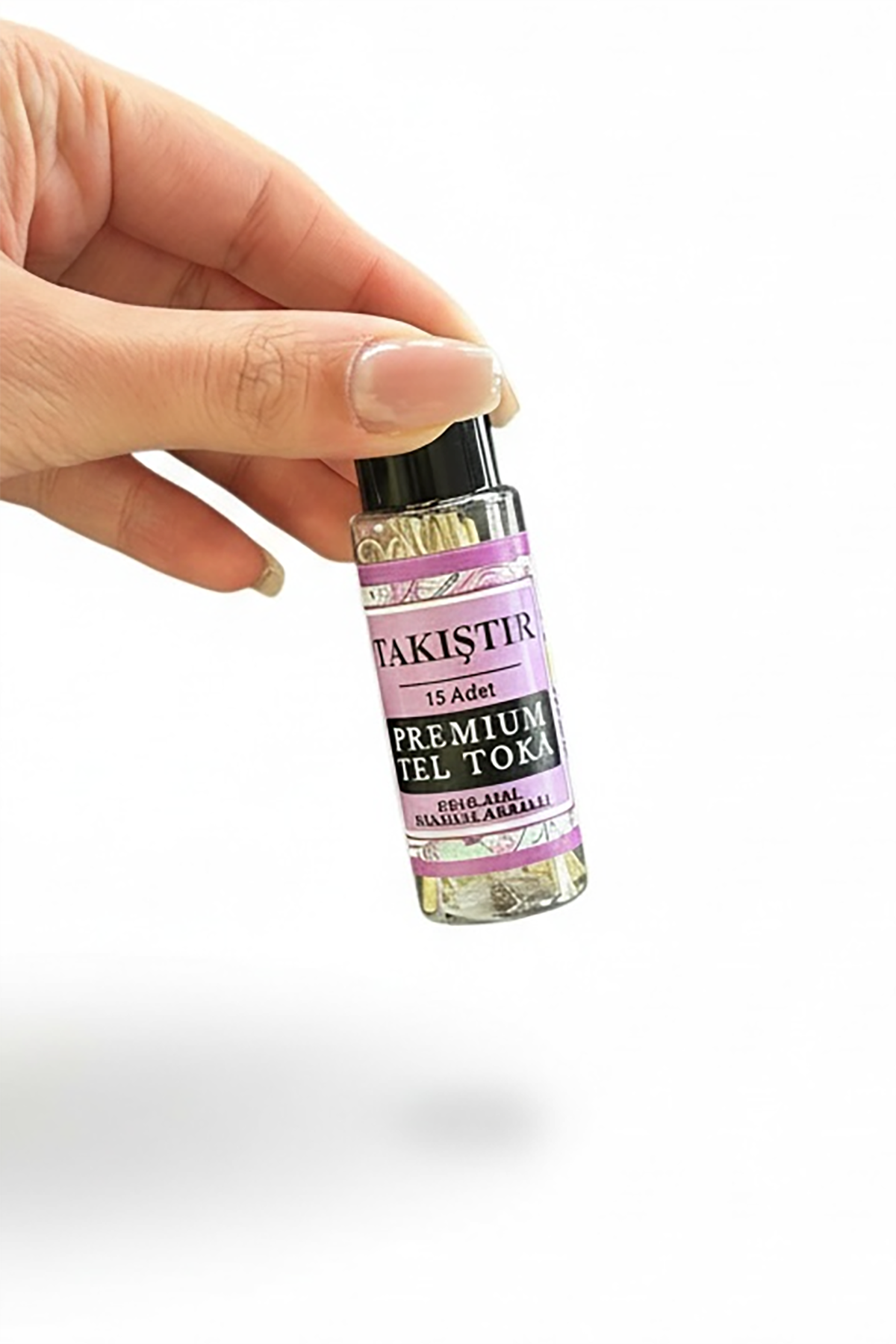 100lü Altın Renk Tel Toka Set