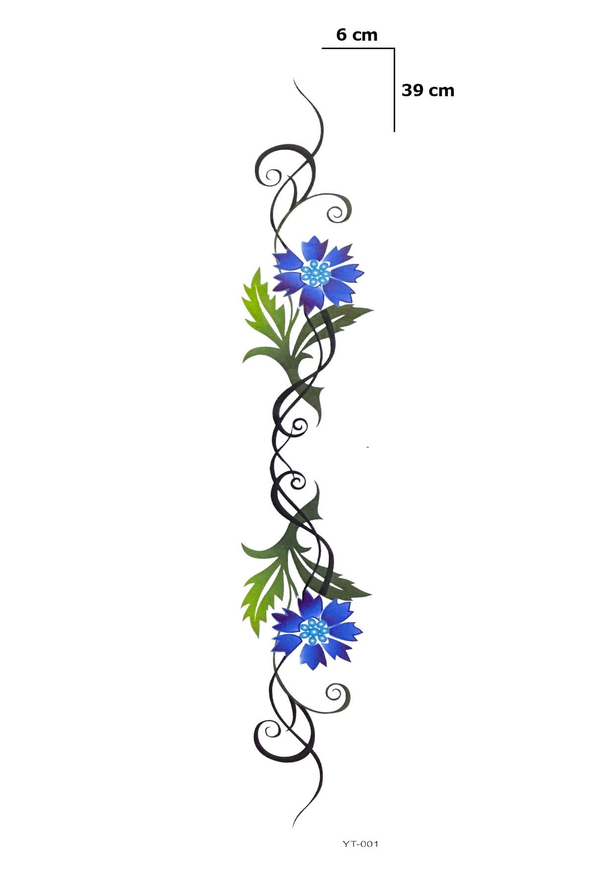Çiçek Dövme Geçici Dövme Tattoo
