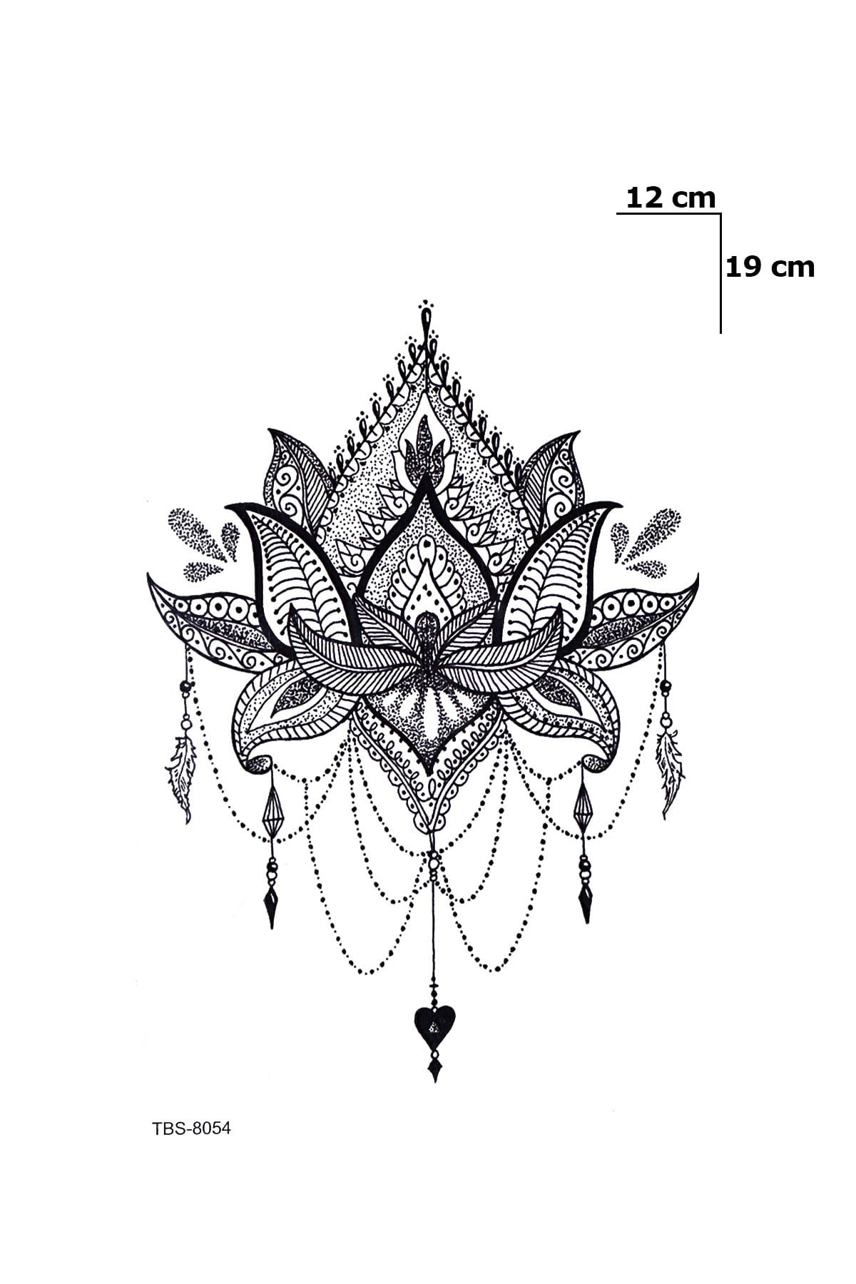 Motifli Dövme Geçici Tattoo