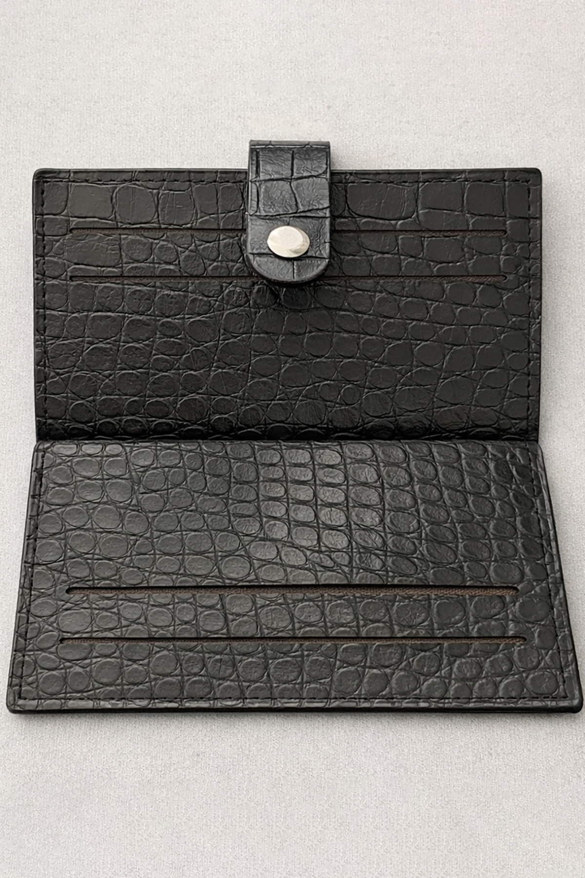 Siyah Renk Deri Kartlık/Cüzdan