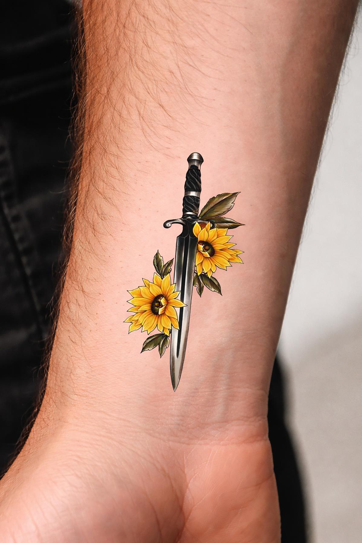 Geçici Kama Figürlü Mini Dövme Tattoo