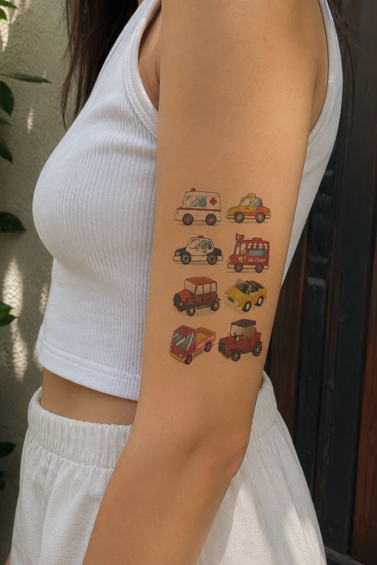 Taşıt Geçici Dövme Tattoo