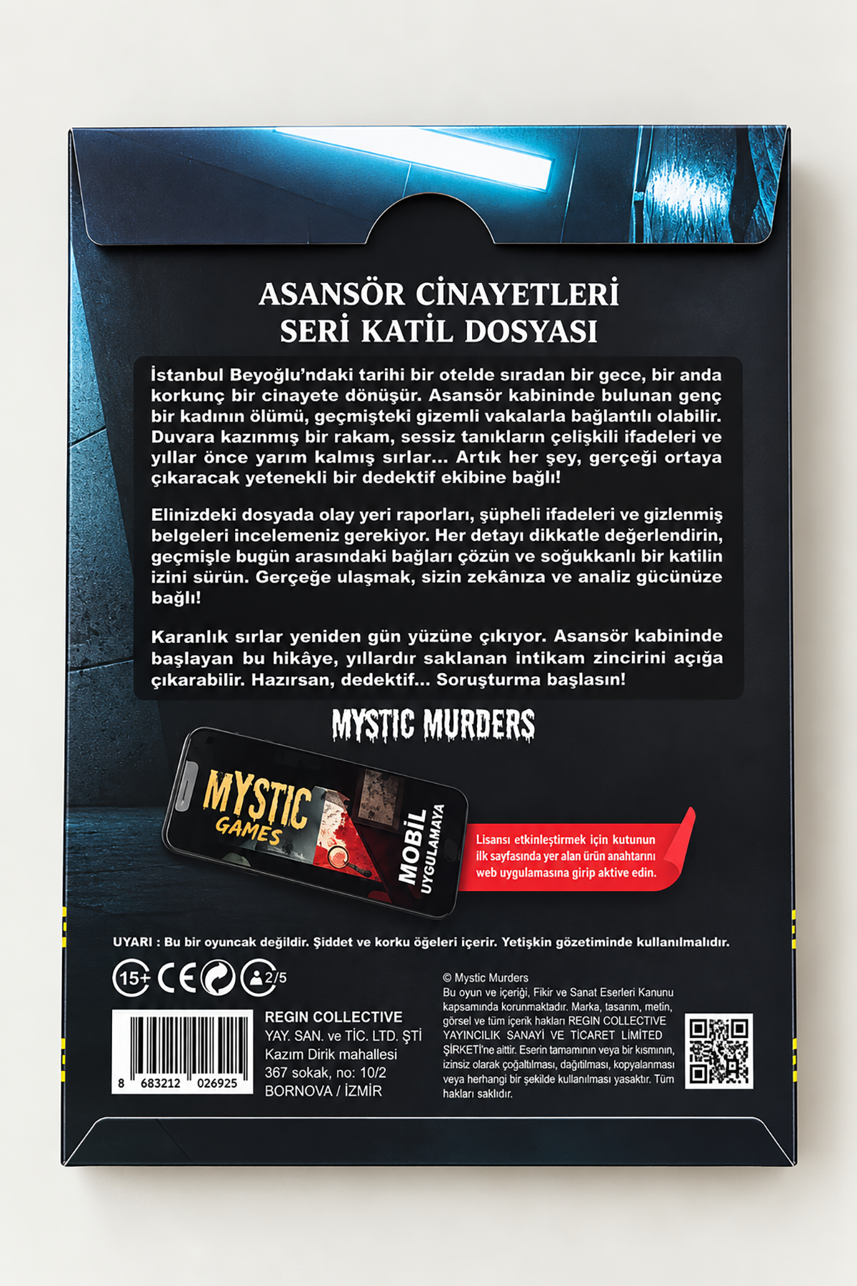 Dedektif Cinayet Çözme Oyunu-Asansör Cinayetleri 