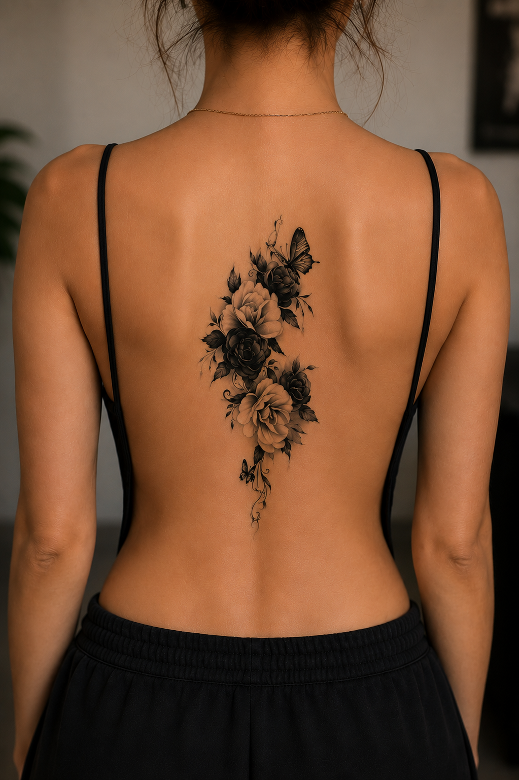 Çiçek Geçici Dövme Tattoo