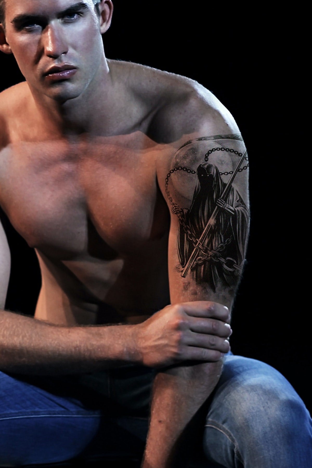 Azrail Geçici Dövme Tattoo