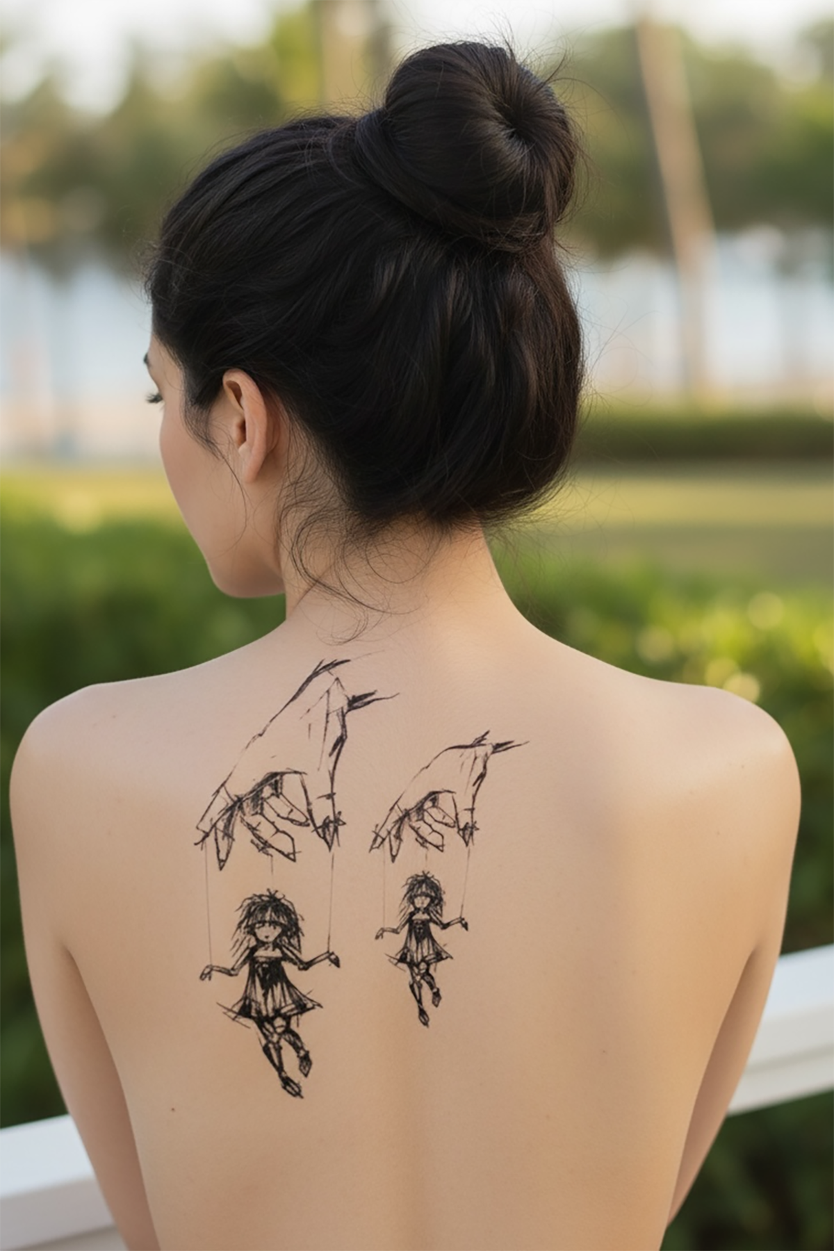 Geçici Kukla Dövme Tattoo