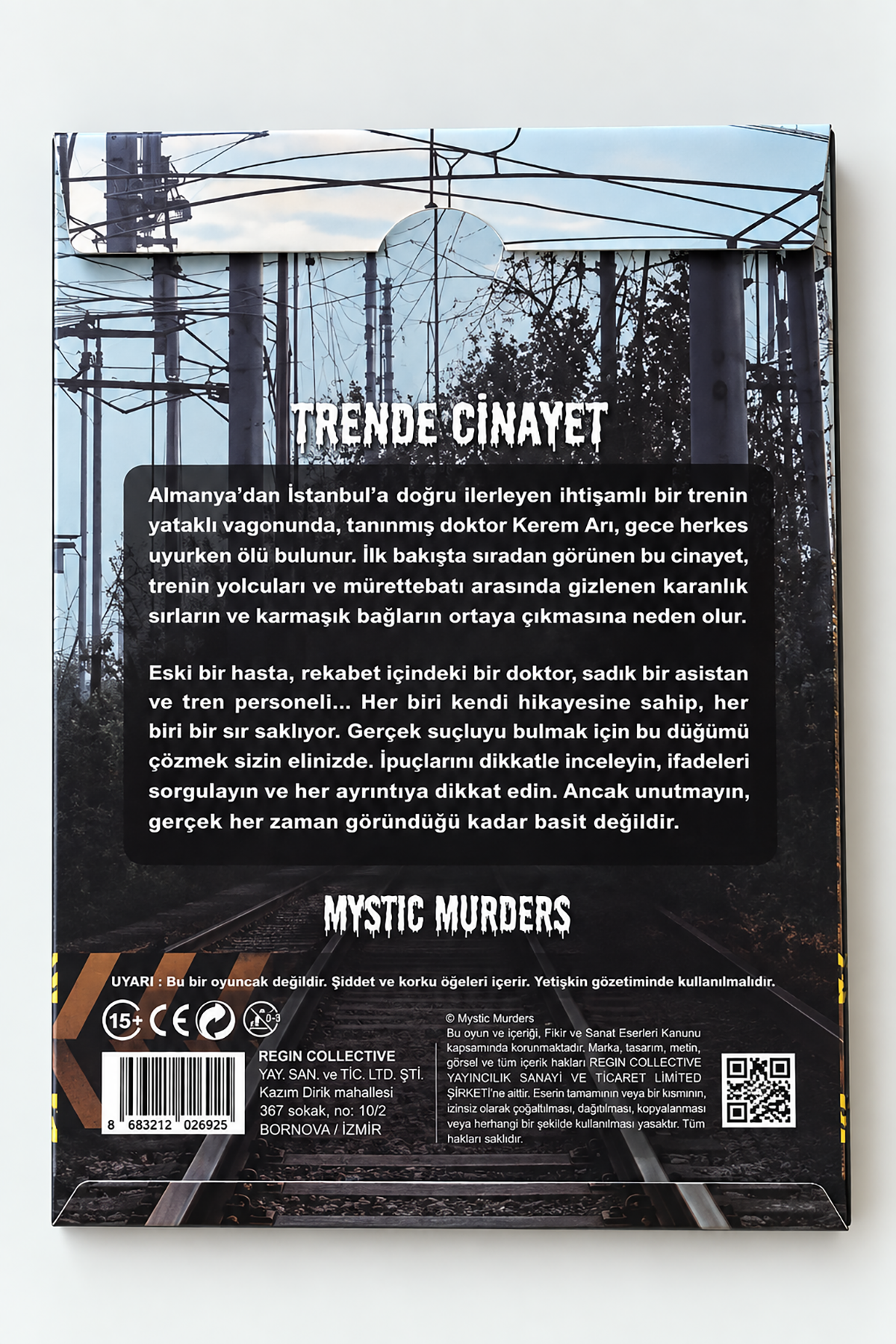 Dedektif Cinayet Çözme Oyunu-Trende Cinayet
