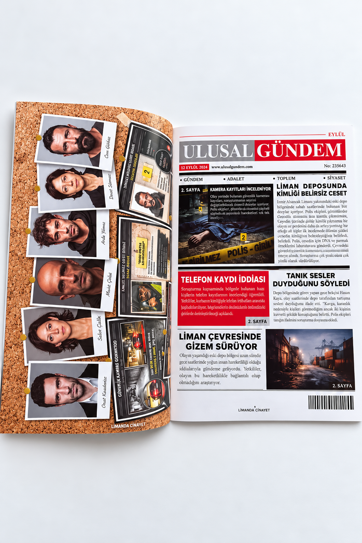 Dedektif Cinayet Çözme Oyunu-Limanda Cinayet
