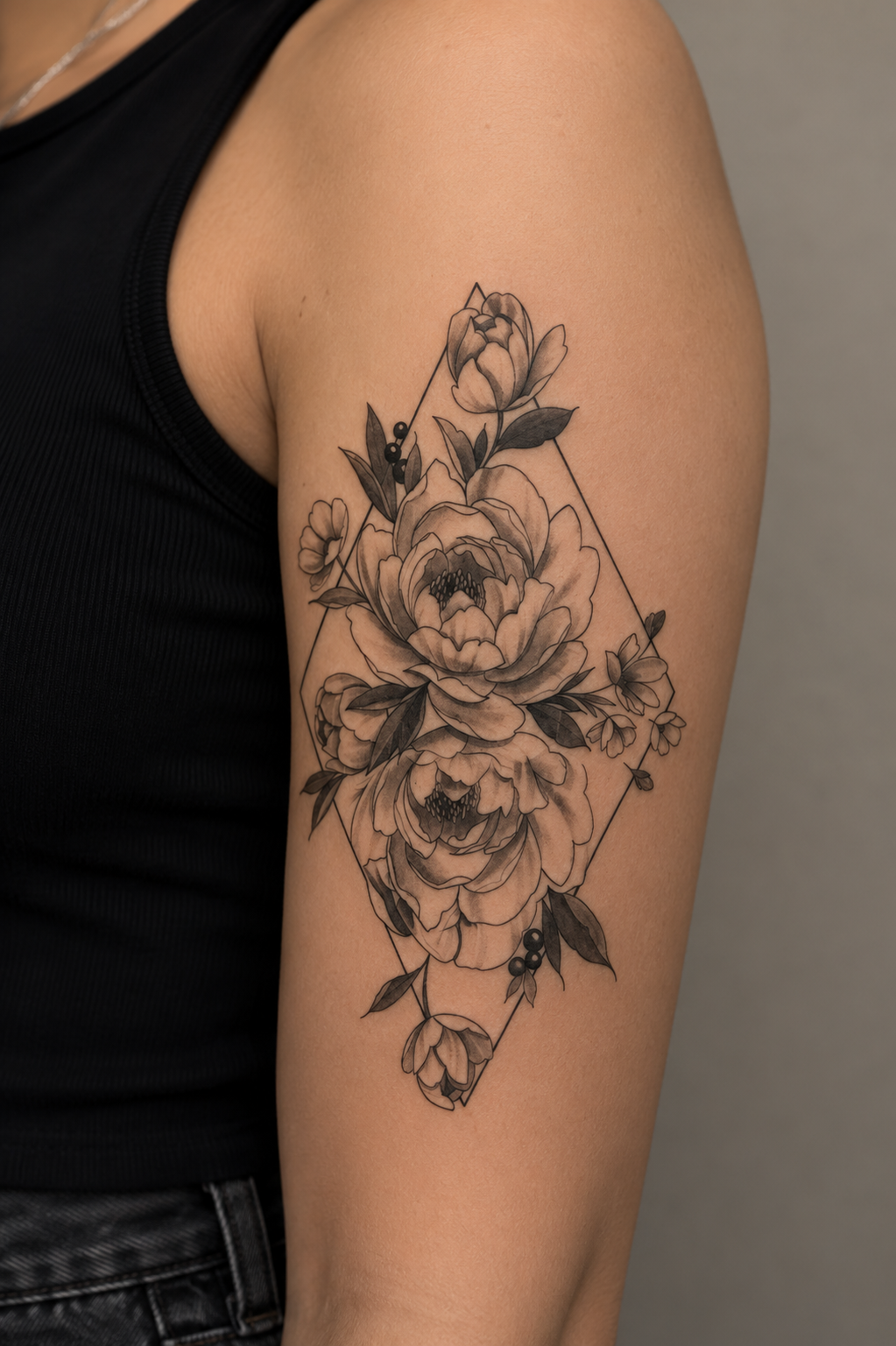 Çiçek Geçici Dövme Tattoo