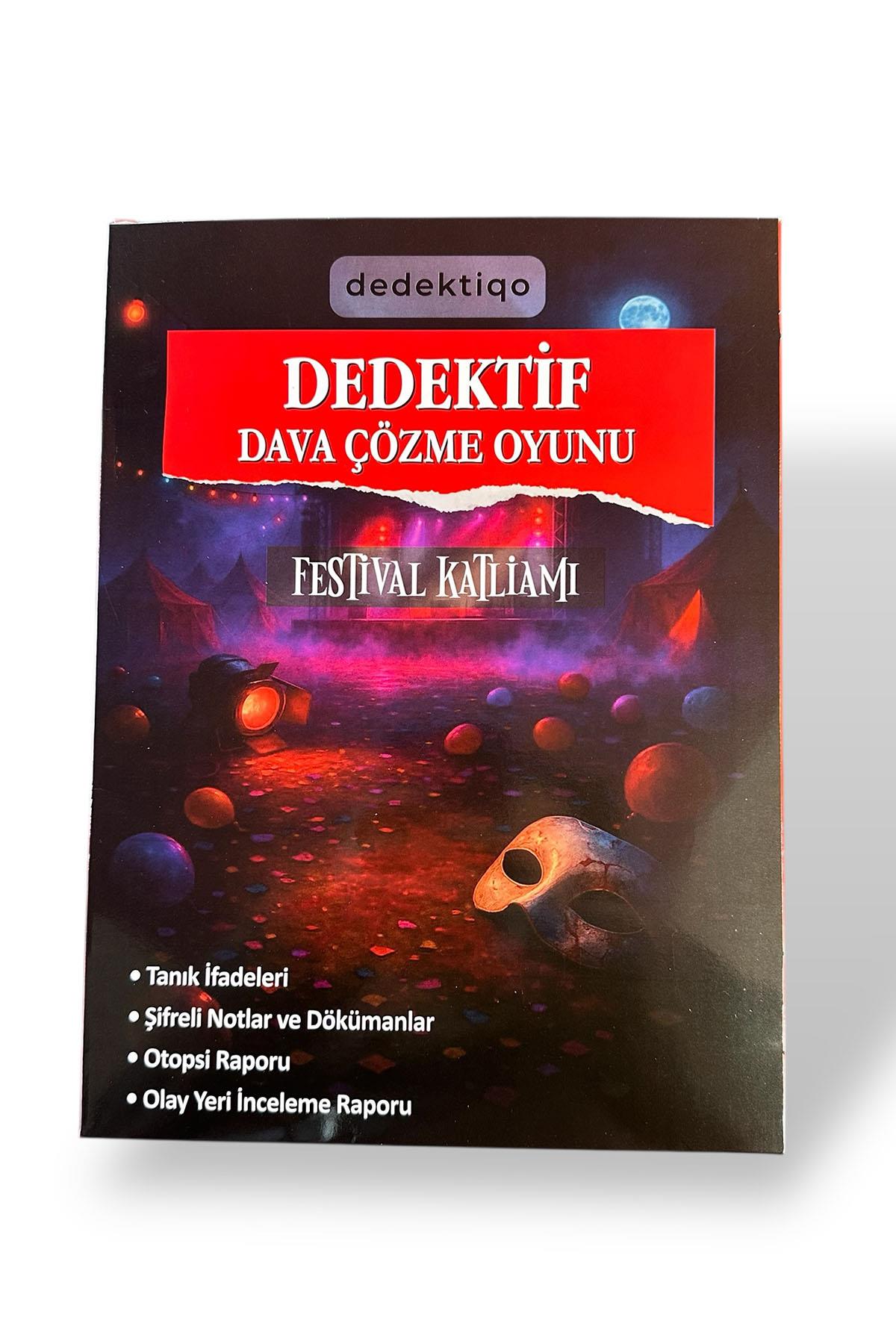 Dedektiflik Cinayet Çözme Oyunu - Festival Katliamı