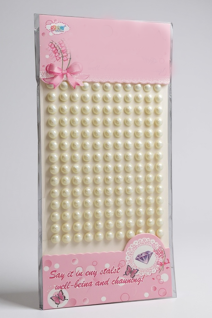 İncili Vücut, Saç Ve Yüz Taşı/ Yapışkanlı İncili Yüz Sticker