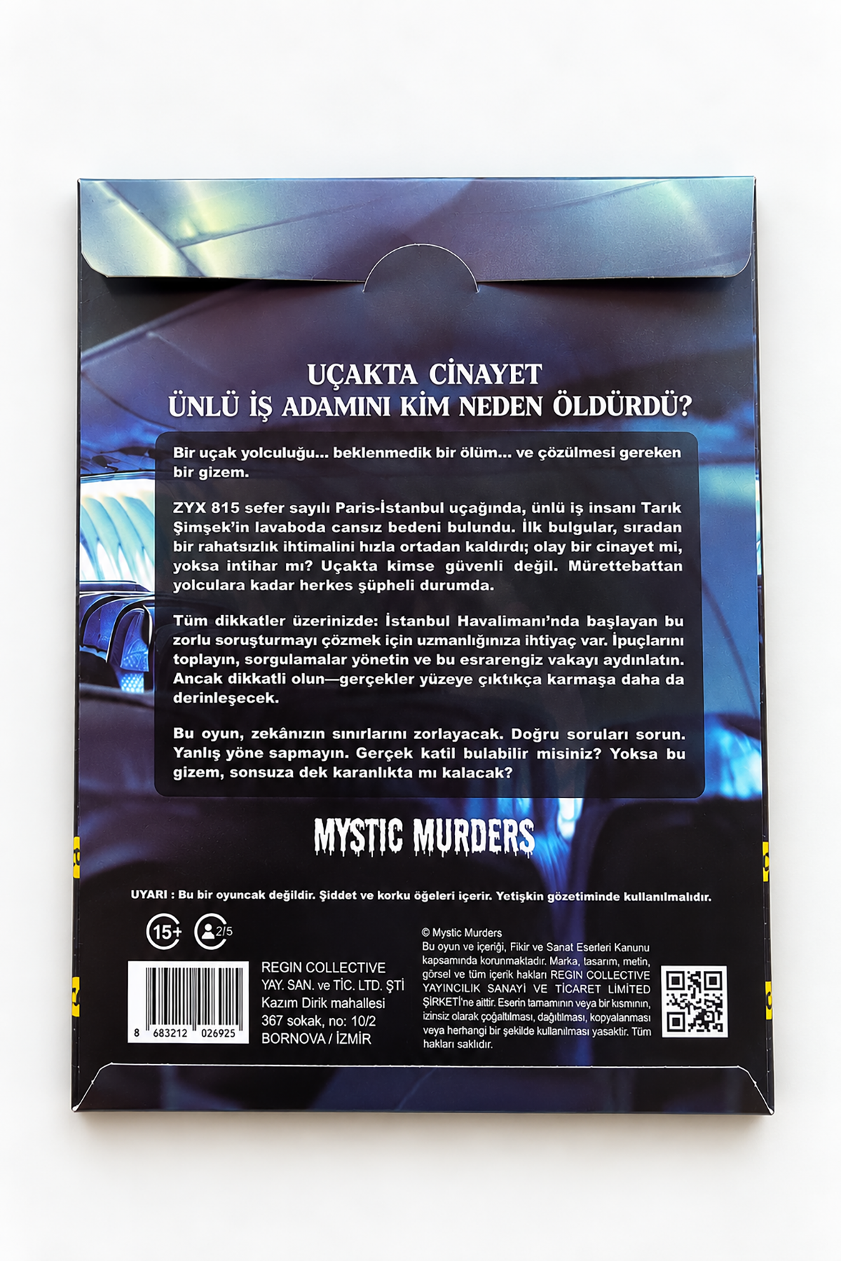 Dedektif Cinayet Çözme Oyunu-Uçakta Cinayet