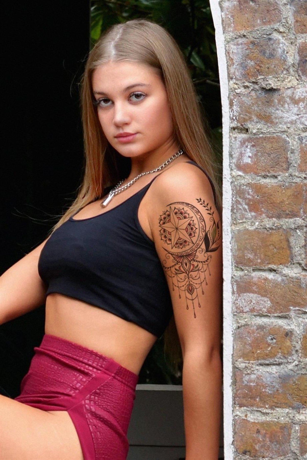 Motifli Dövme Geçici Tattoo