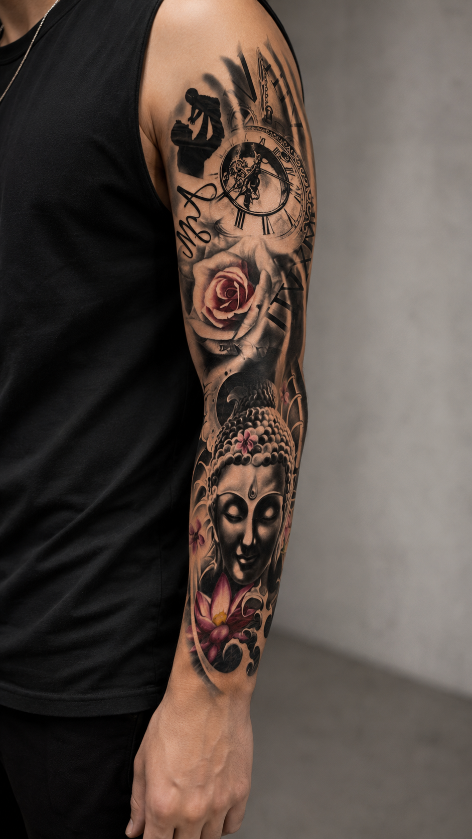 Pusula Kol Geçici Dövme Tattoo