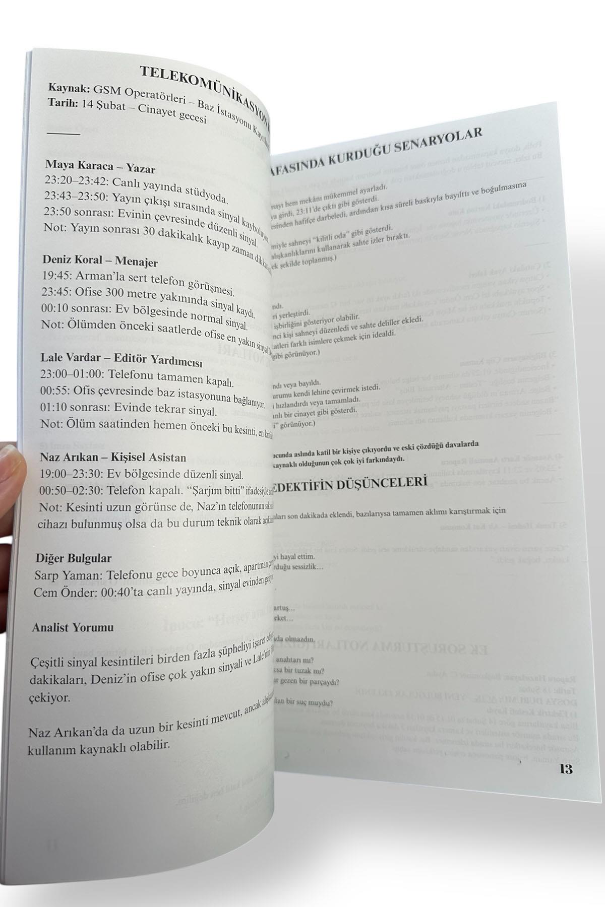 Dedektiflik Cinayet Çözme Oyunu - Sahte Yazar Cinayeti 