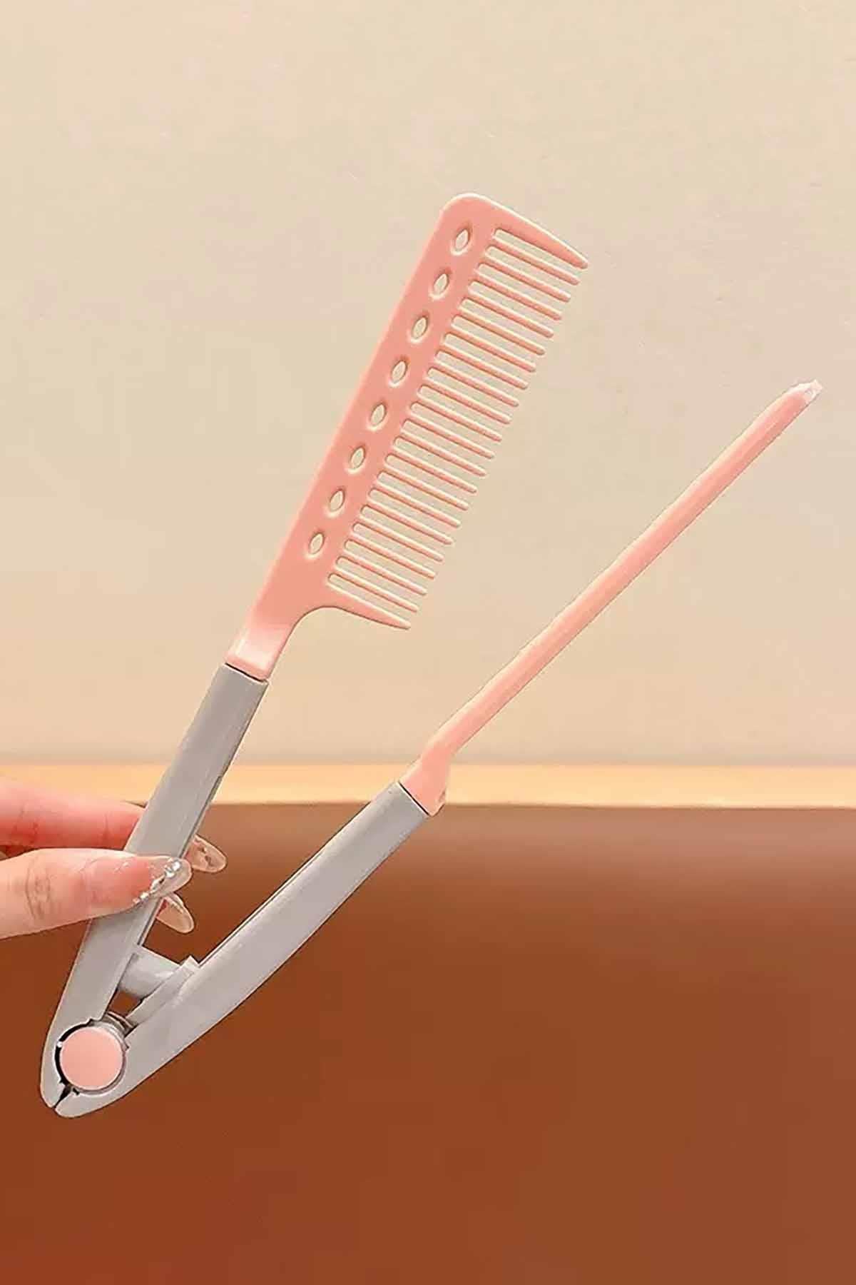 Pembe Renk Fön Aparat Tarak
