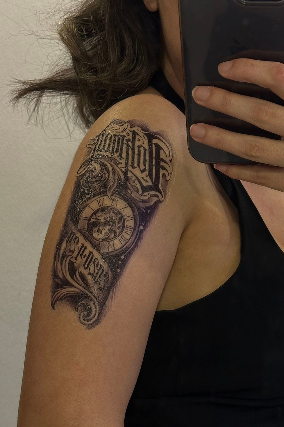  Saat Figürlü Geçici Dövme Tattoo