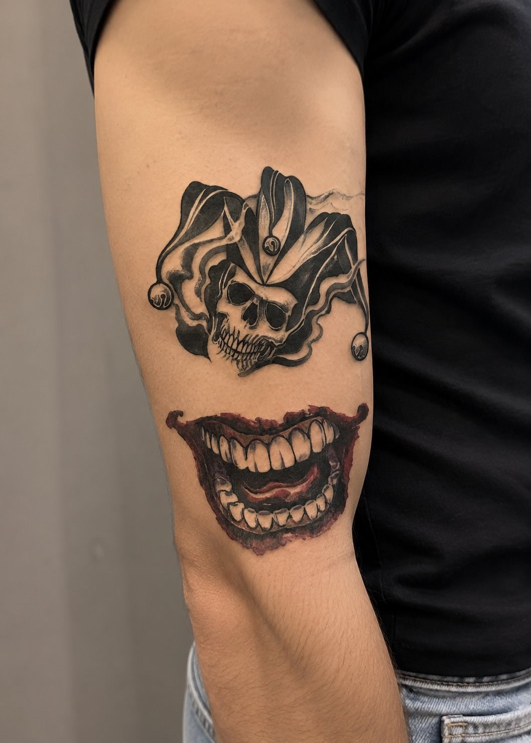 Joker Gülüşü Geçici Dövme Tattoo