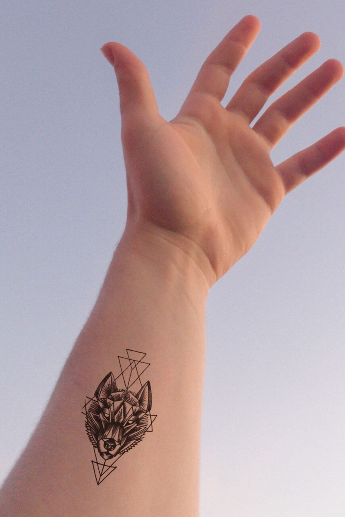 Kurt Mini Geçici Dövme Tattoo