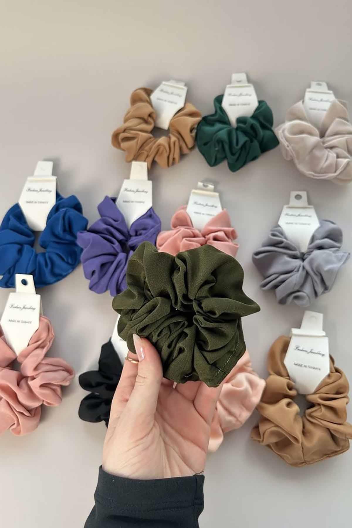 12li Karışık Renk Simit Toka Set