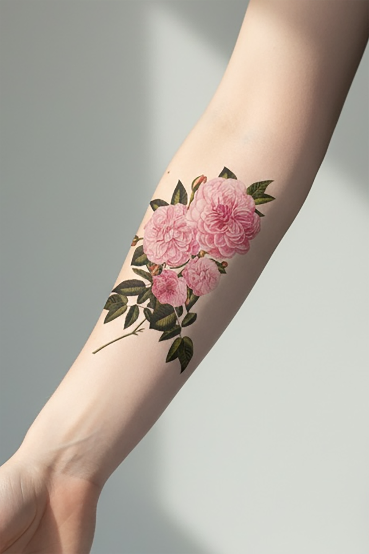 Geçici Çiçek Dövme Tattoo