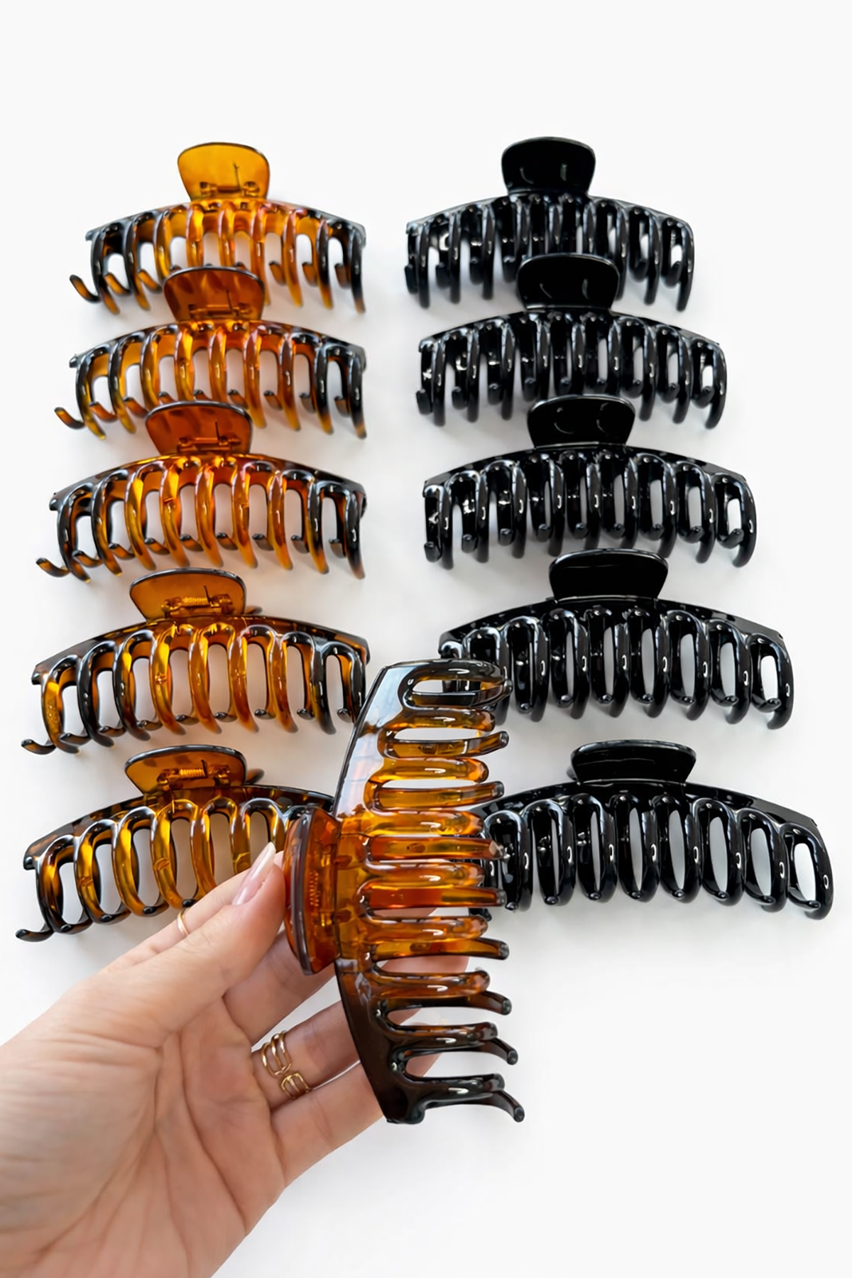 12li Karışık Renk Mandal Toka Set