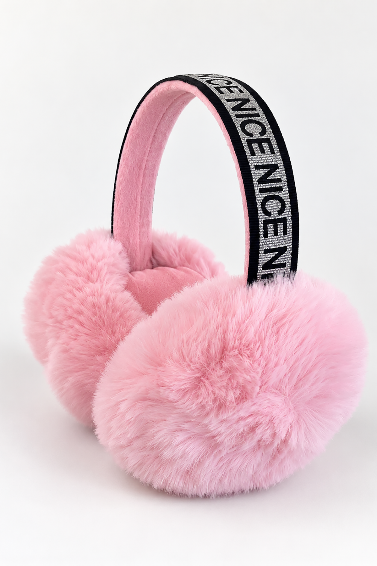 Pembe Renk Peluş Kulaklık