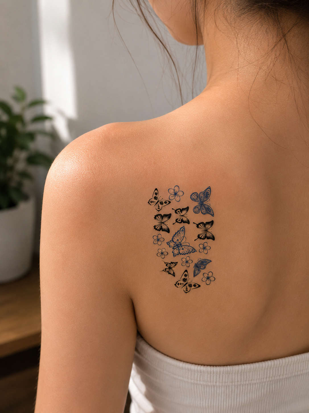 Kelebekler Mini Geçici Dövme Tattoo