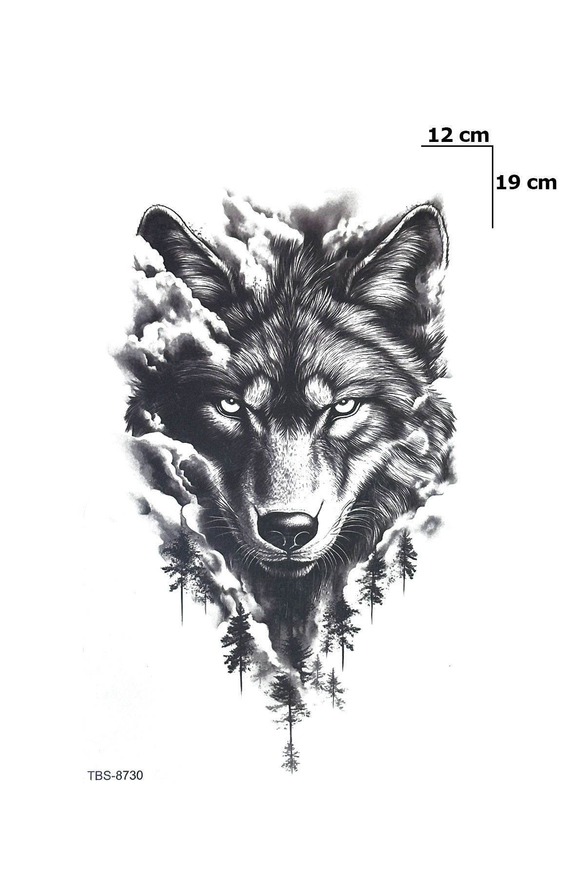 Kurt Dövme Geçici Tattoo