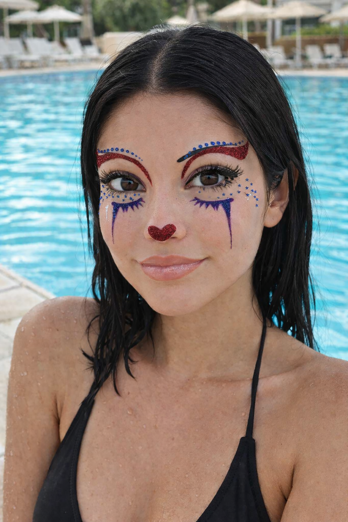 Adhesive Face Tattoo Tattoo