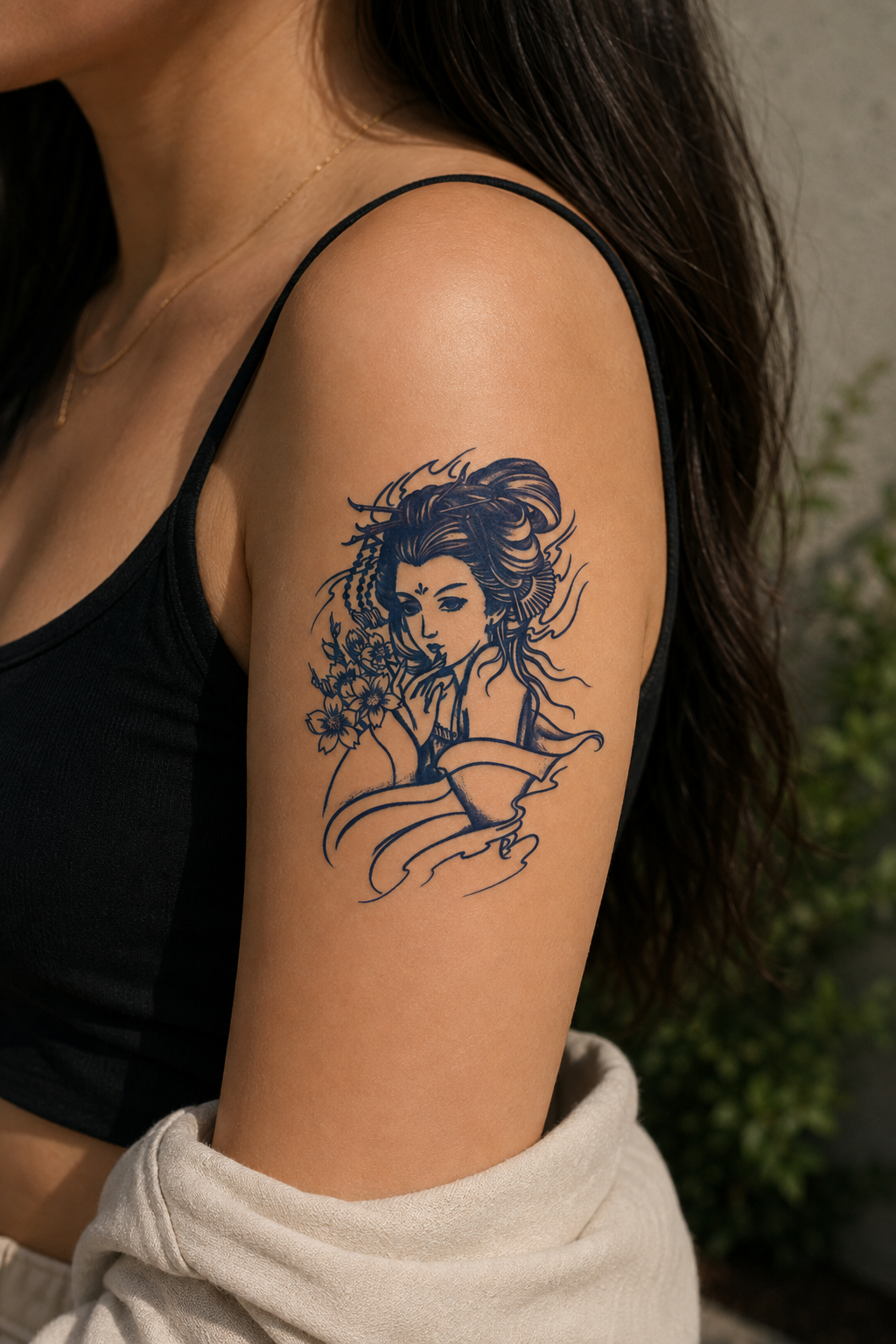 Kız Sonradan Kararan Yarı Kalıcı Geçici Dövme Tattoo