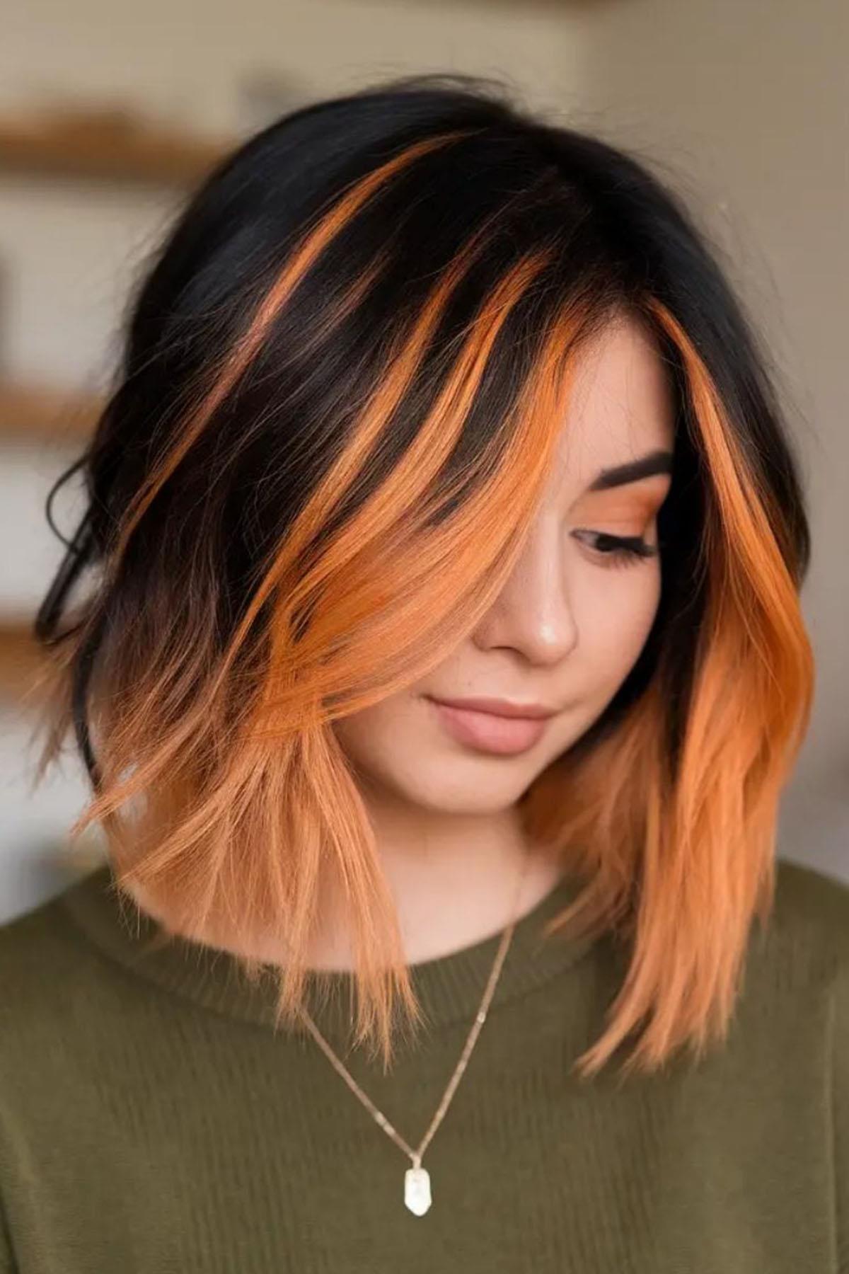 Turuncu Renk Saç Tebeşiri