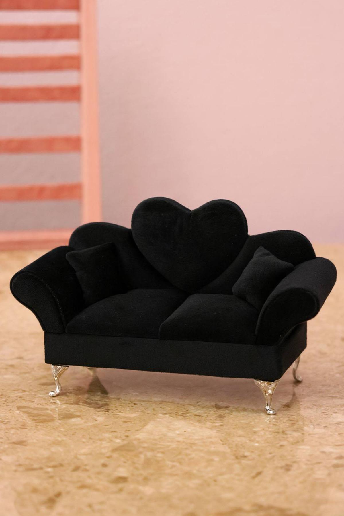 Siyah Renk Koltuk Figürlü Takı Organizeri