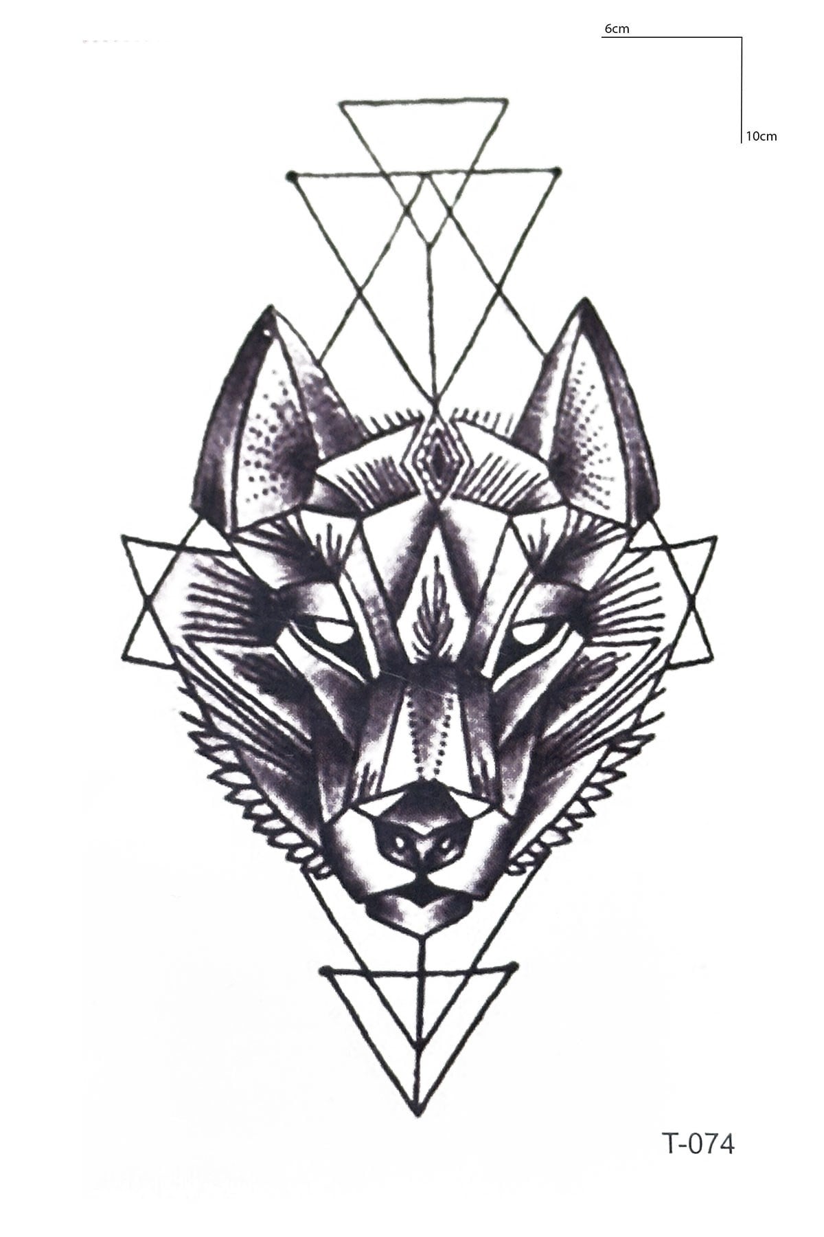 Kurt Mini Geçici Dövme Tattoo