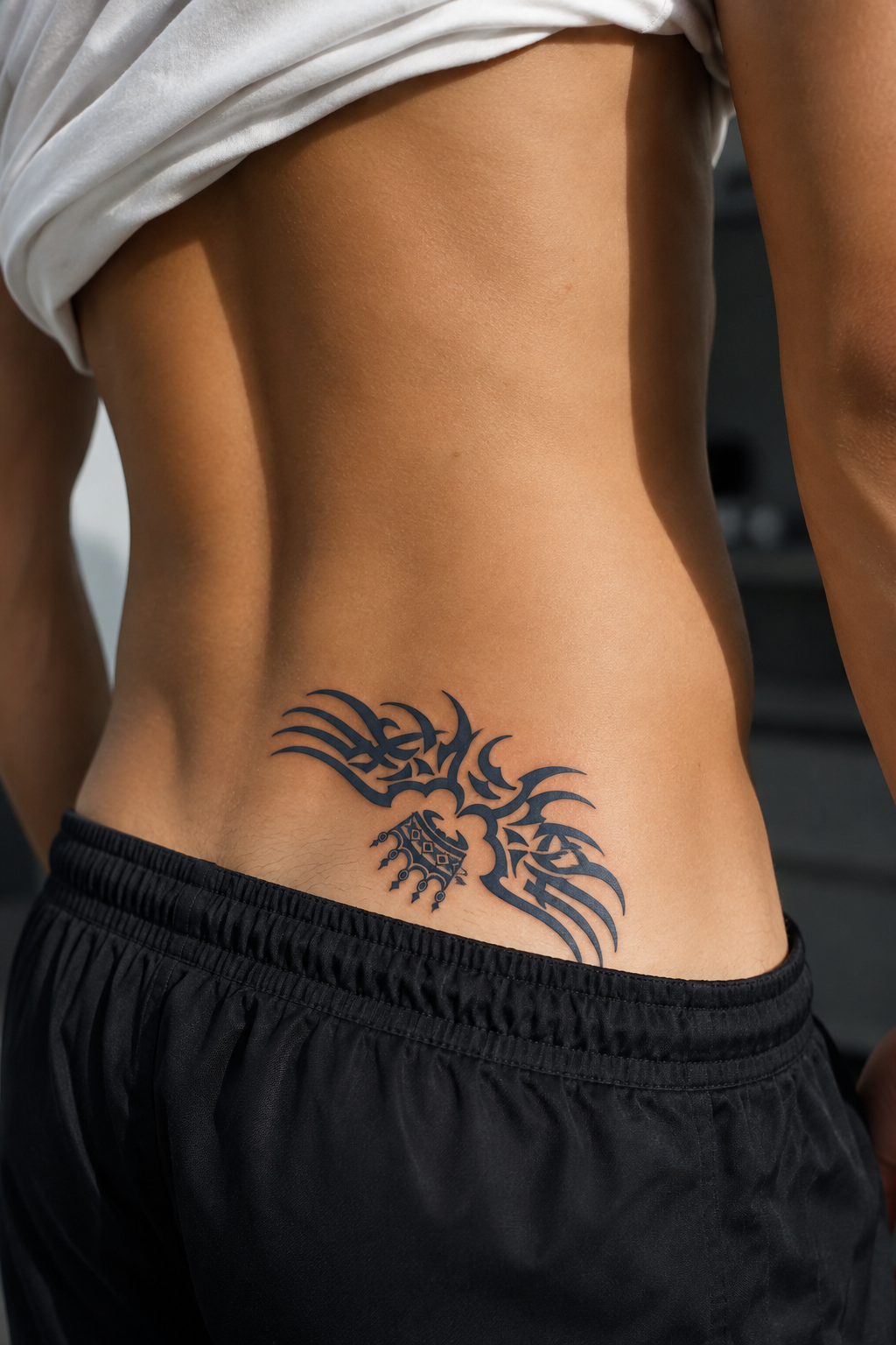 Taç Sonradan Kararan Yarı Kalıcı Geçici Dövme Tattoo