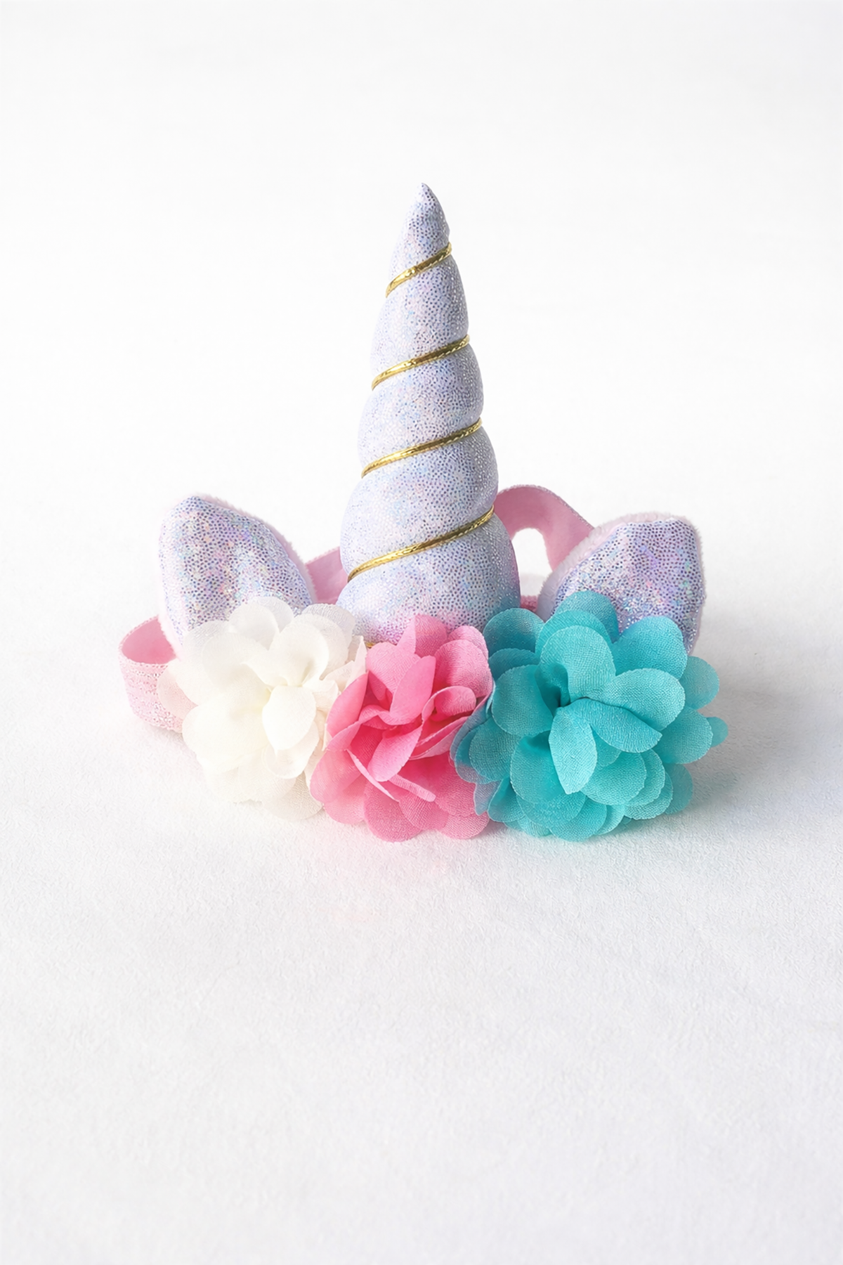 Karışık Renk Unicorn Figürlü Çocuk Saç Bandı