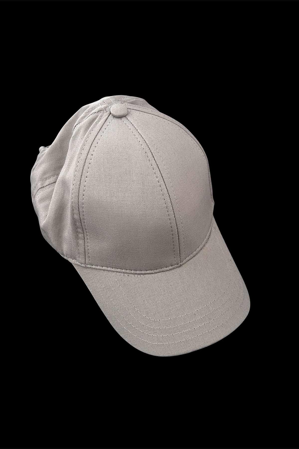 Gri Renk Unisex Şapka
