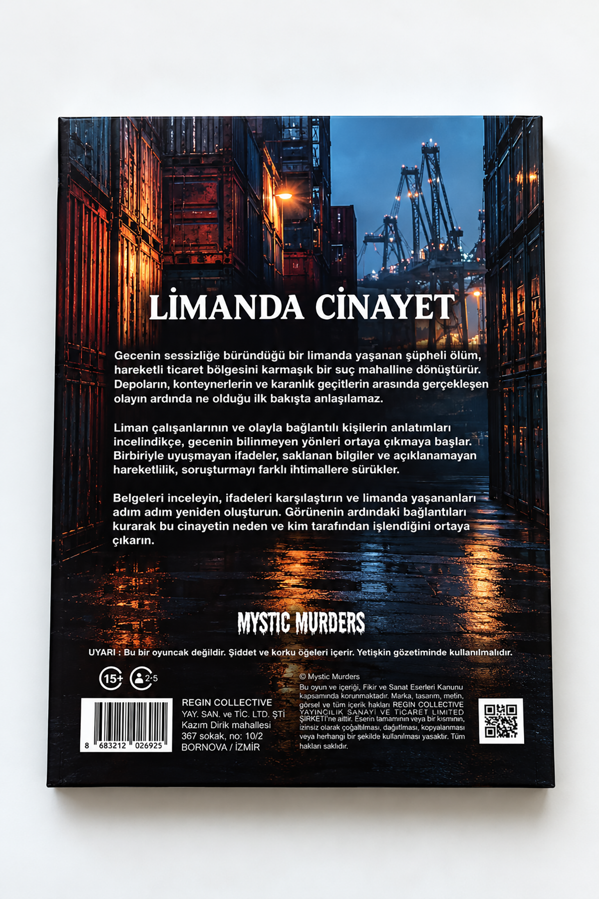 Dedektif Cinayet Çözme Oyunu-Limanda Cinayet