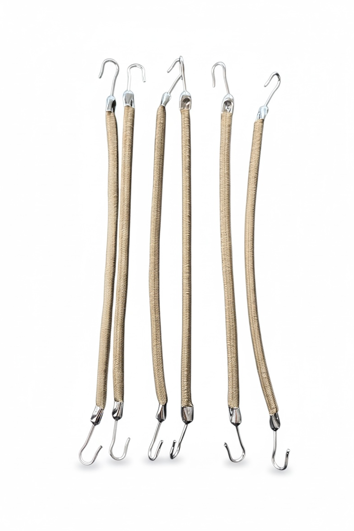 Vizon Renk 6lı Kancalı Toka Set