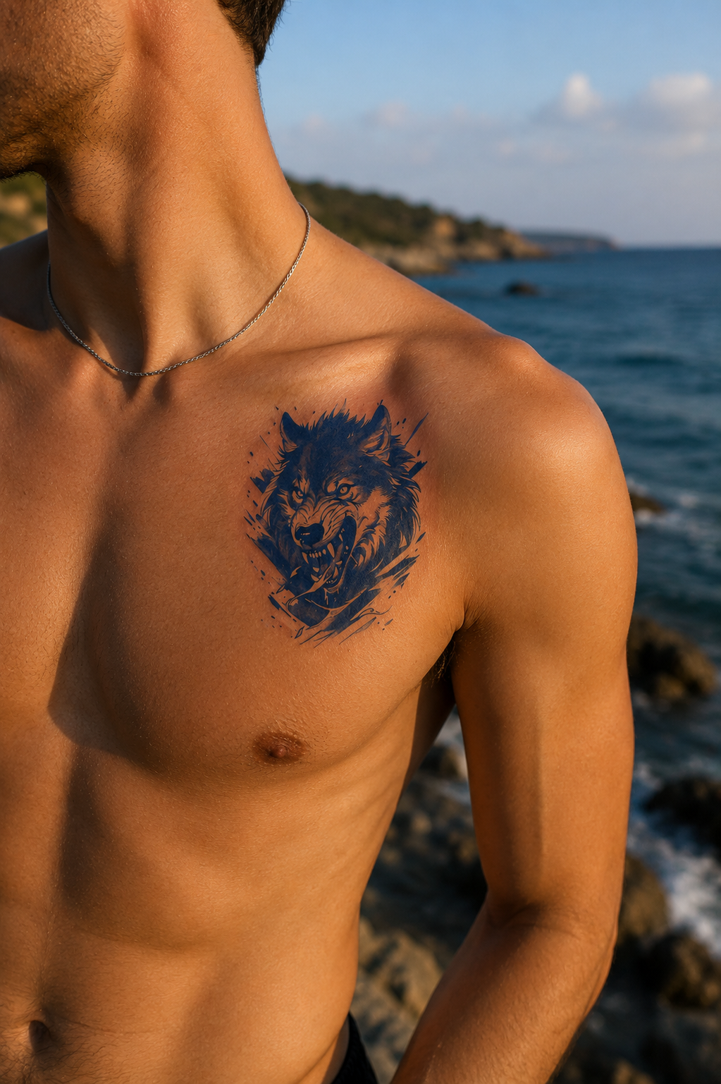Kurt Sonradan Kararan Yarı Kalıcı Geçici Dövme Tattoo